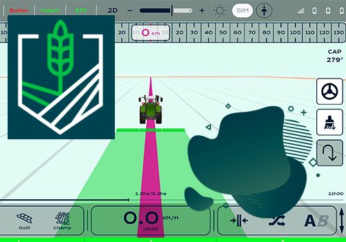 FARMTEK, développement d'un Projet Autoguidage RTK Agricole, application pour Android et iOS.